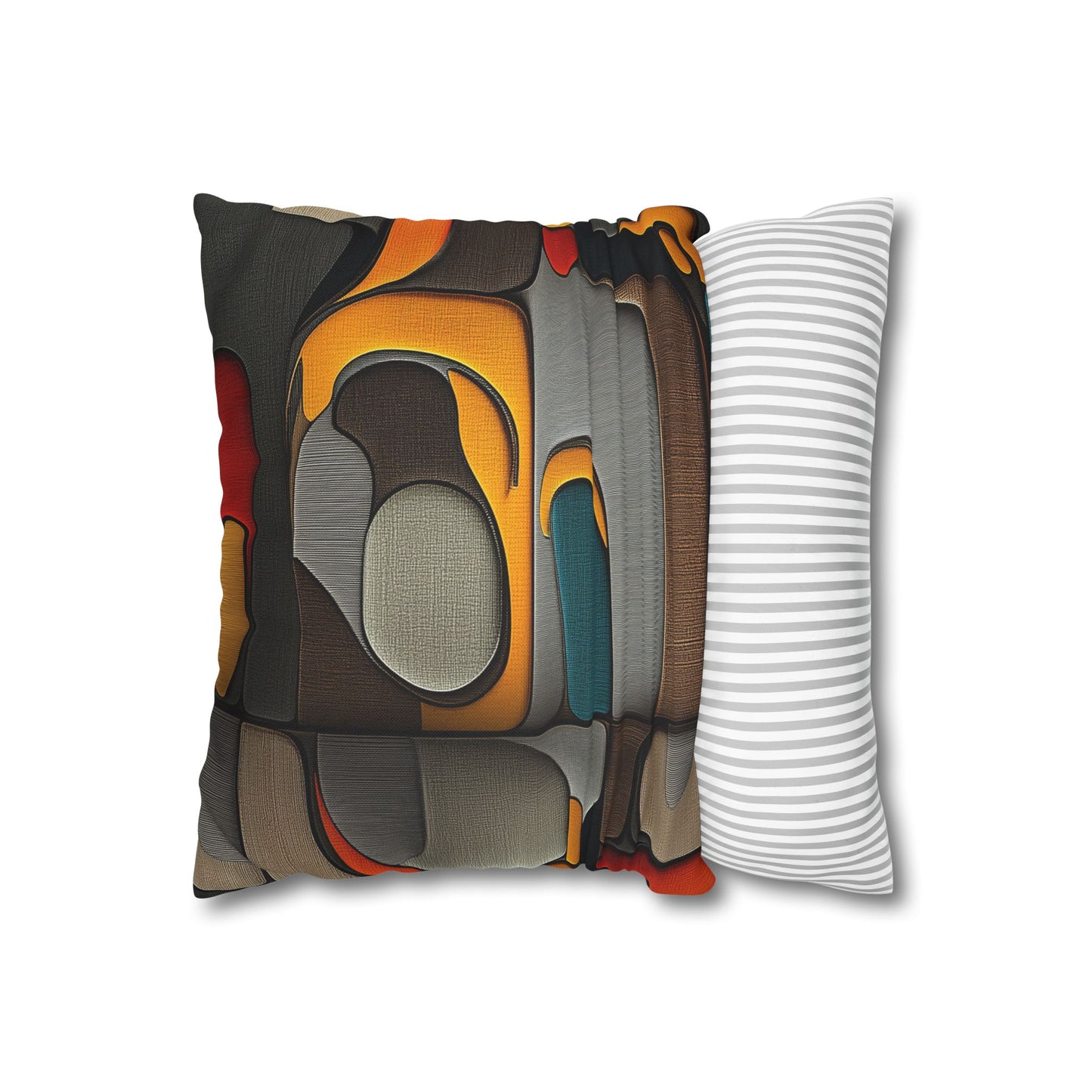 Interlocking Dreams - Square Polyester Pillowcase