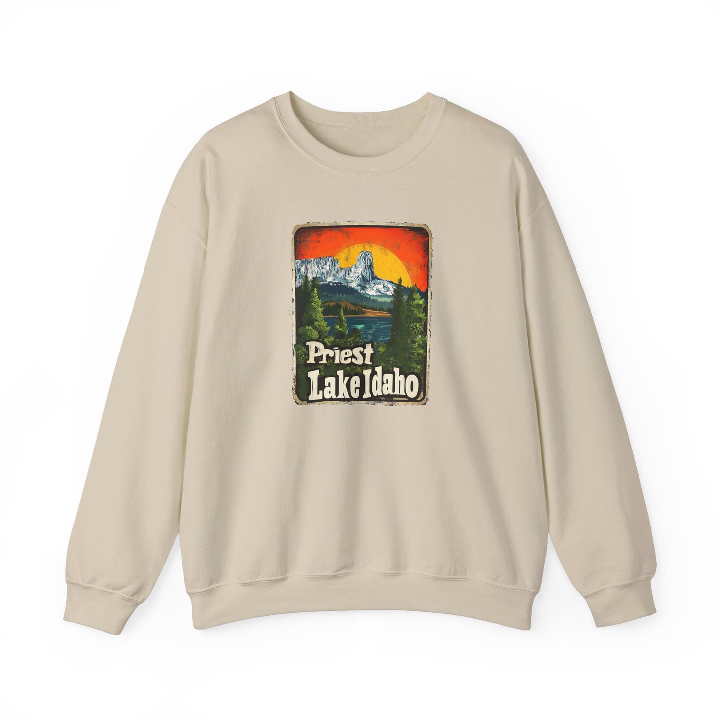 Iconic Chimney Rock Unisex Heavy Blend™ Crewneck Sweatshirt