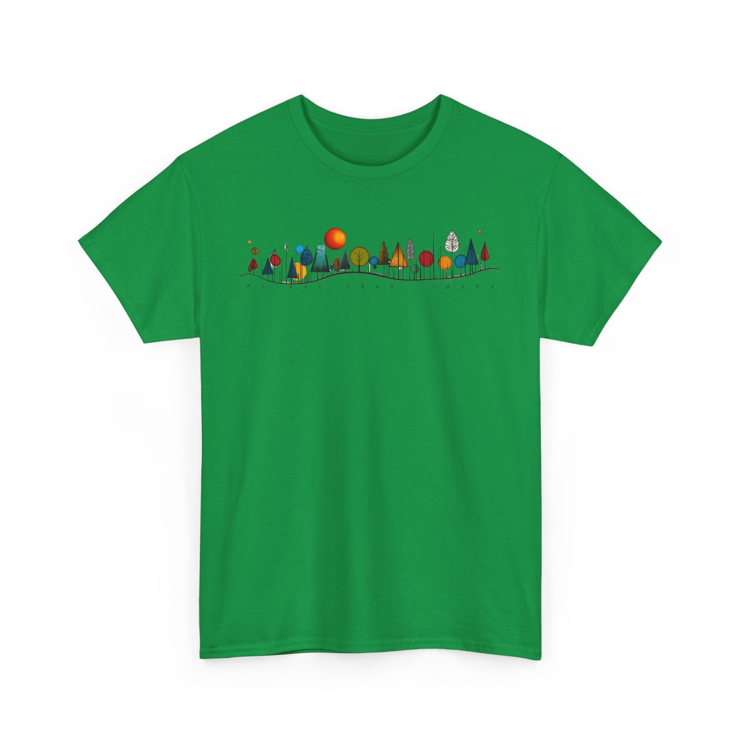 Priest Lake Natural Geometry 5 T-shirt