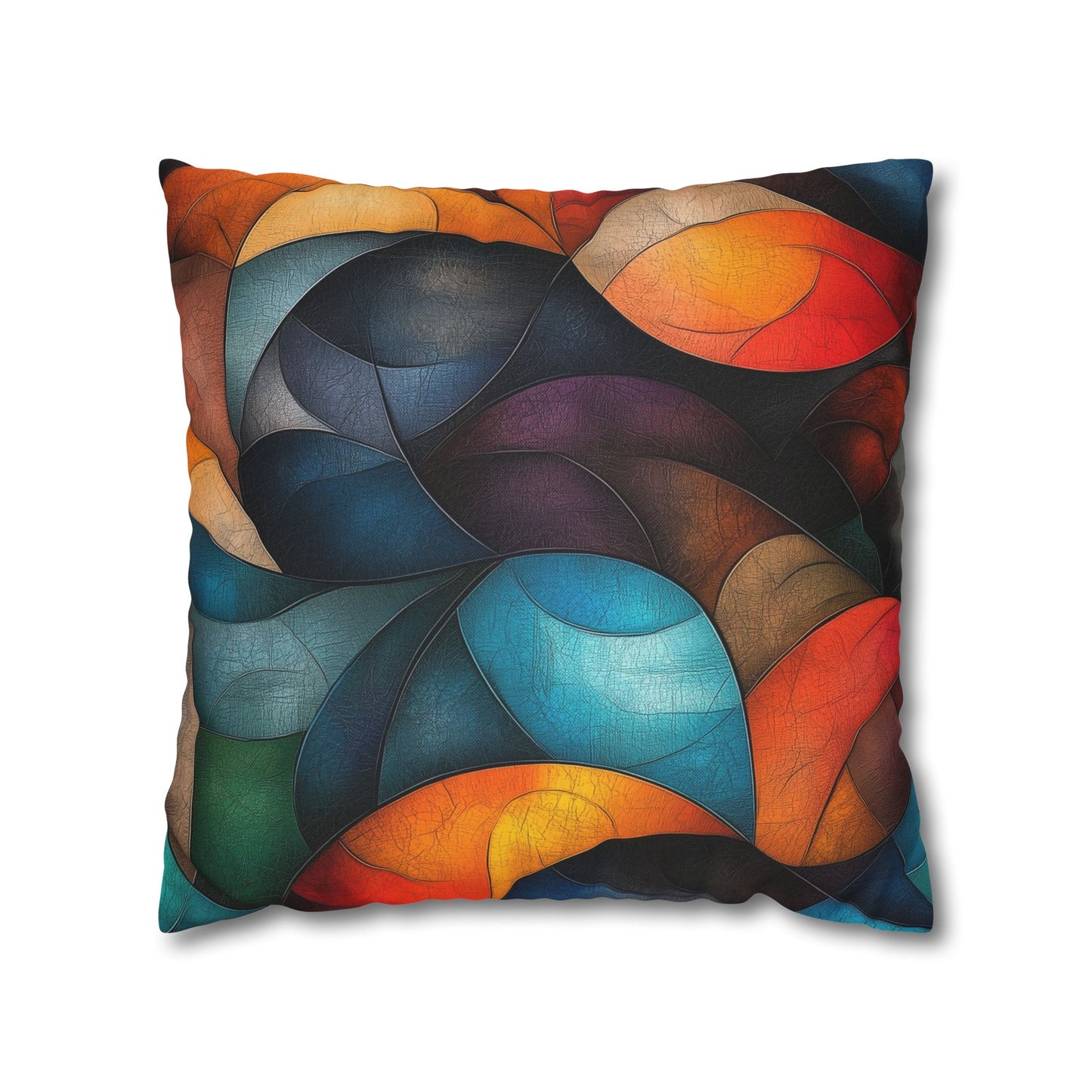 Kaleidoscope Dreams - Square Polyester Pillowcase