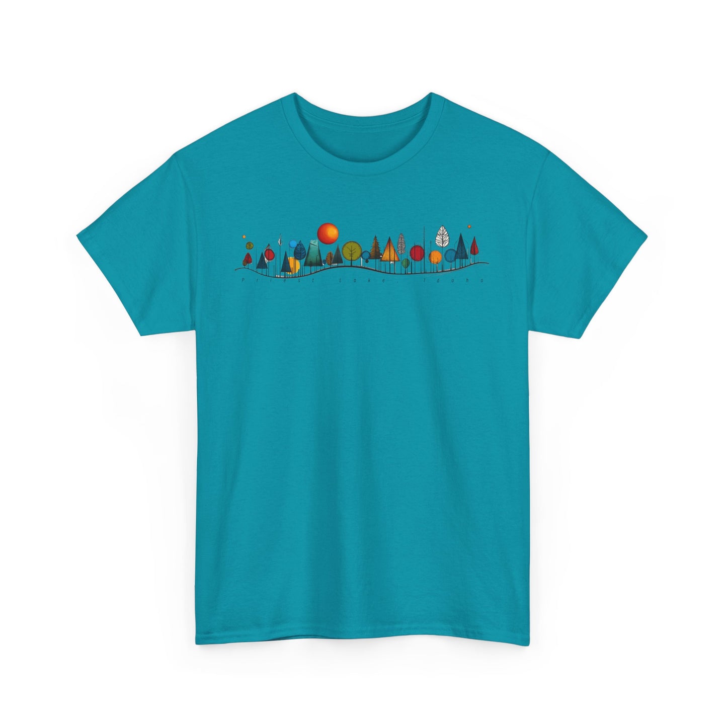 Priest Lake Natural Geometry 5 T-shirt
