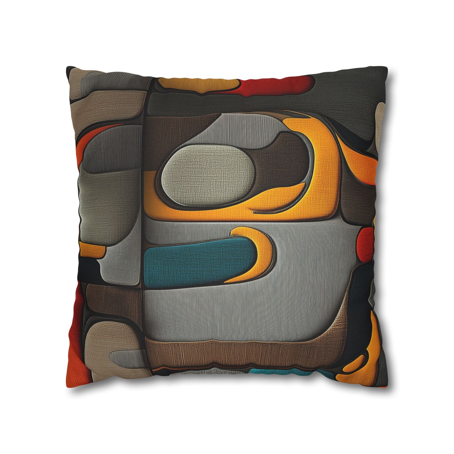 Interlocking Dreams - Square Polyester Pillowcase