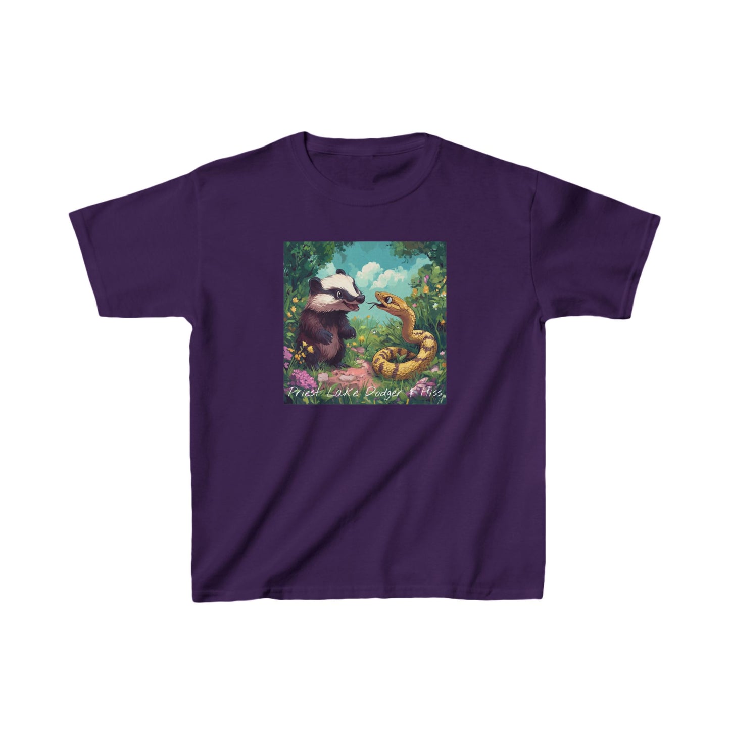 Priest Lake Dodger & Hiss Kids T-shirt