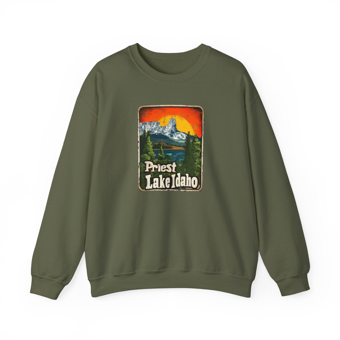 Iconic Chimney Rock Unisex Heavy Blend™ Crewneck Sweatshirt