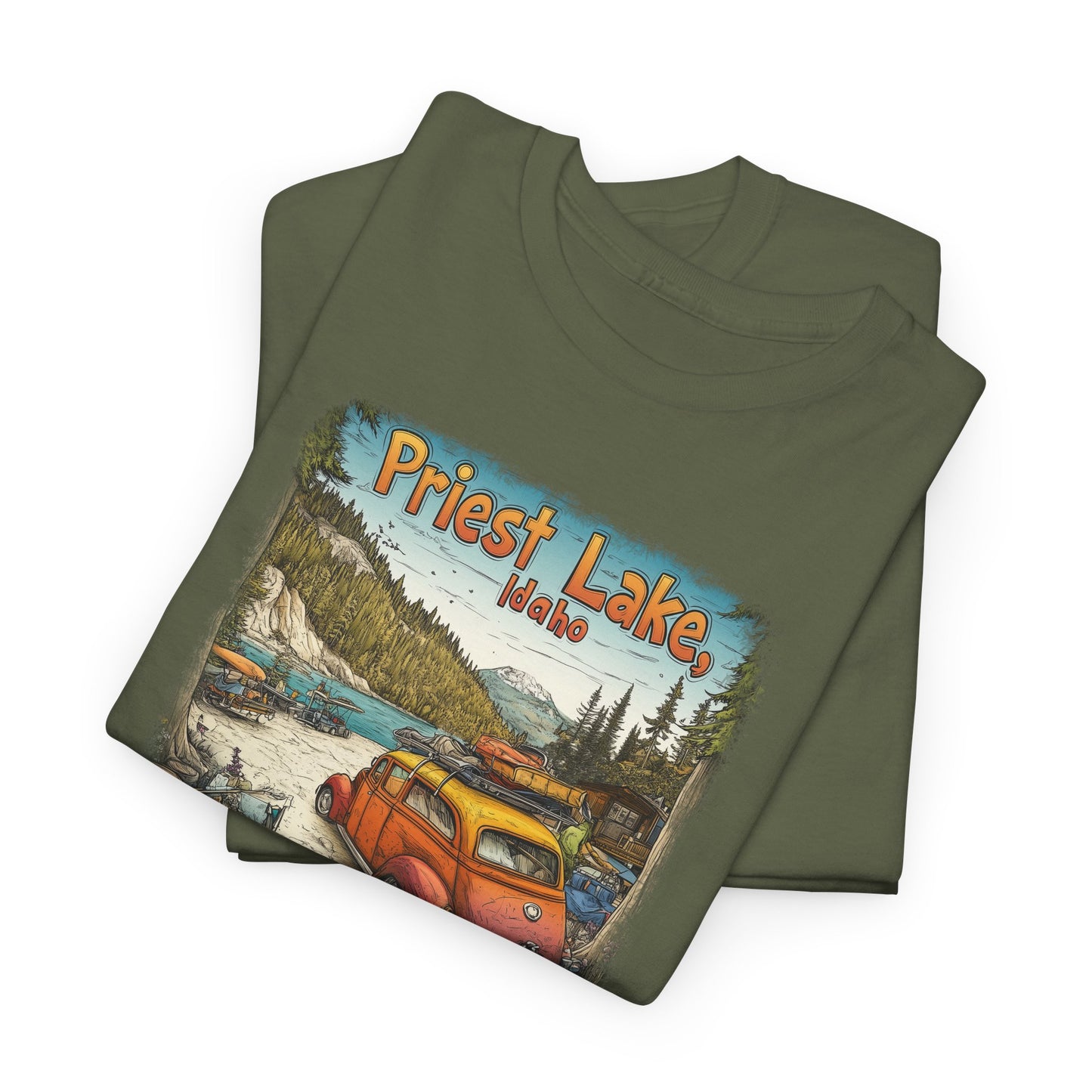 Priest Lake Woody T-shirt