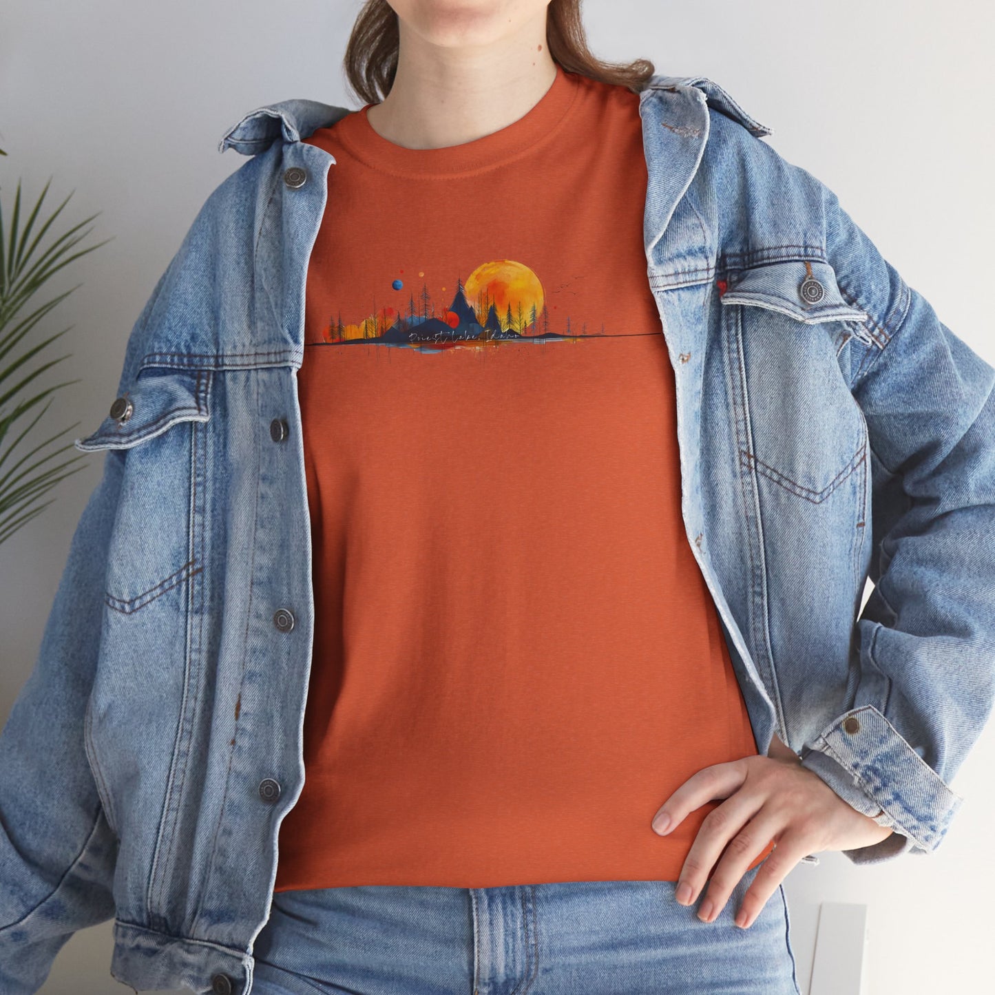 Priest Lake Natural Geometry 4 T-shirt