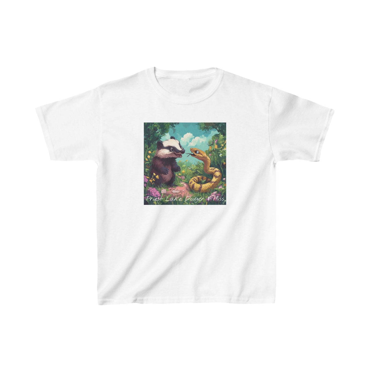 Priest Lake Dodger & Hiss Kids T-shirt