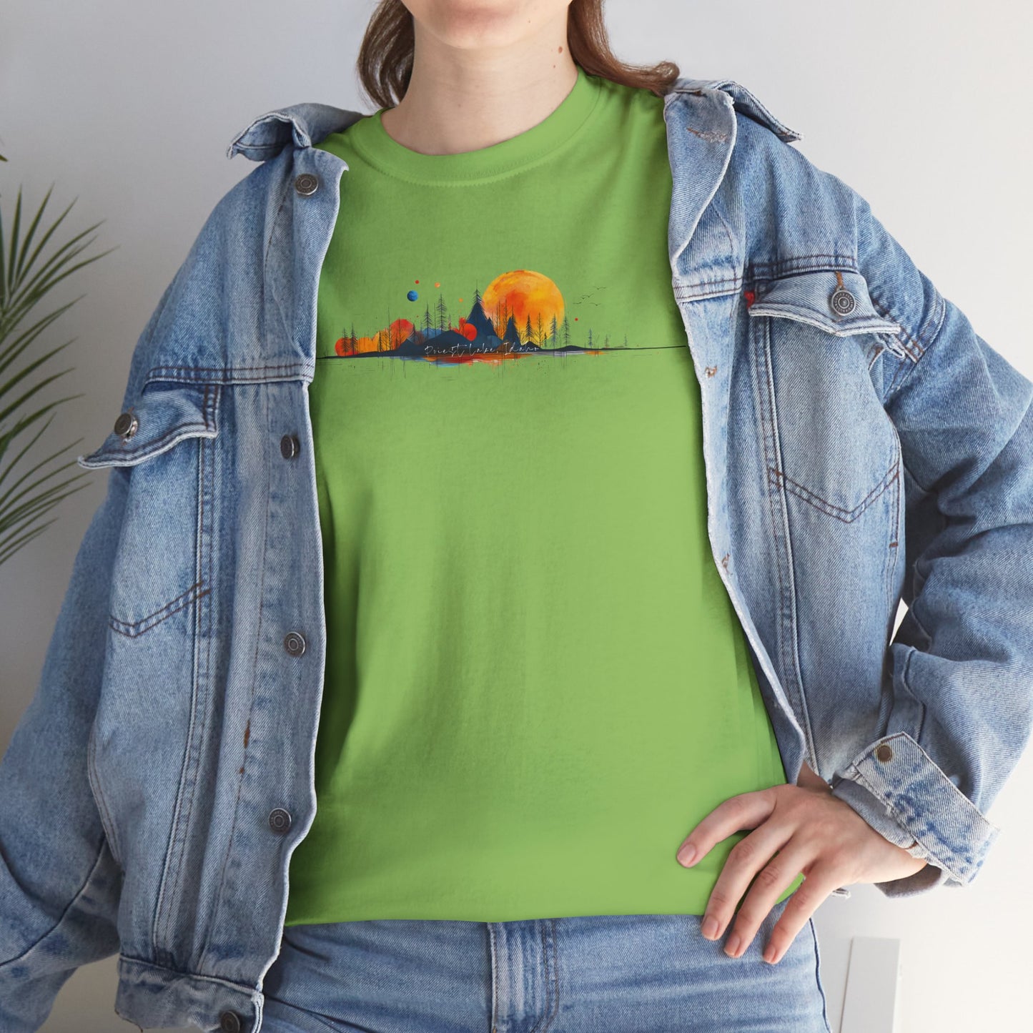 Priest Lake Natural Geometry 4 T-shirt