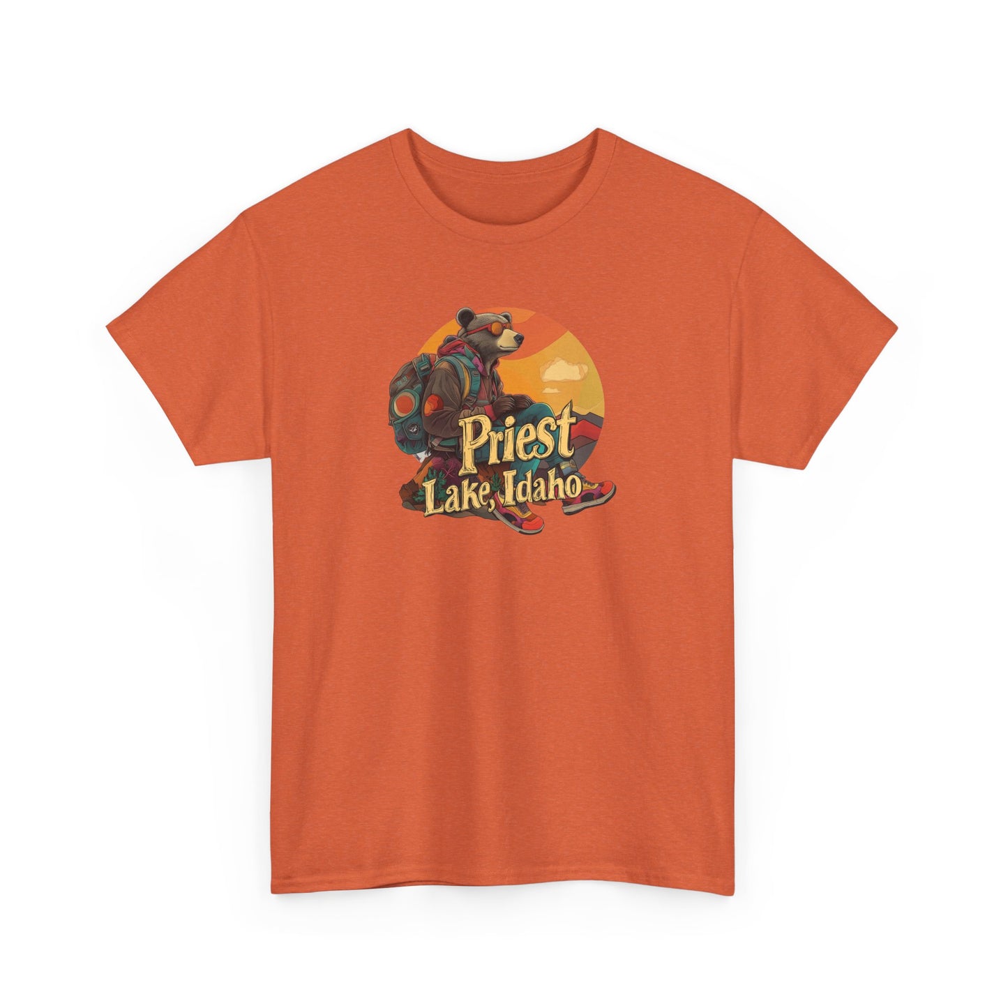 Priest Lake Hiker Bear 1 T-shirt