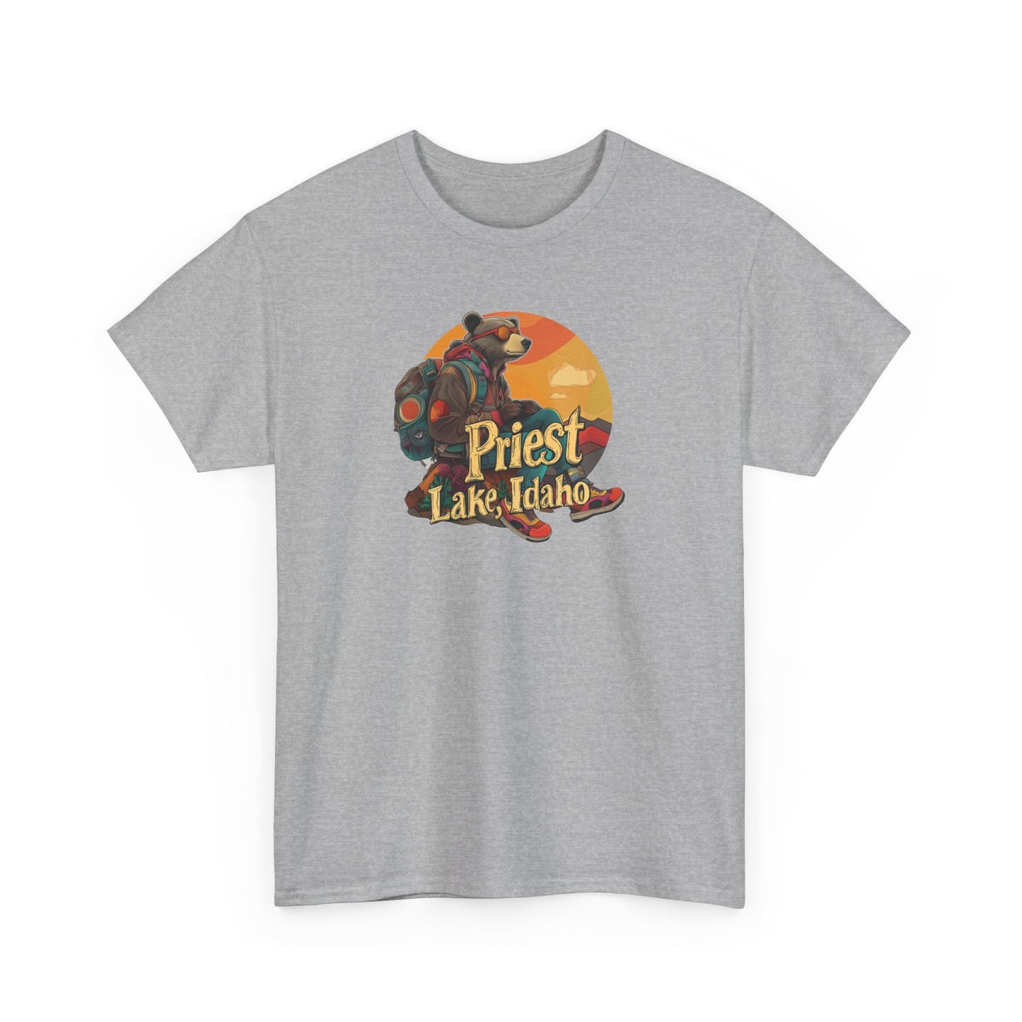 Priest Lake Hiker Bear 1 T-shirt