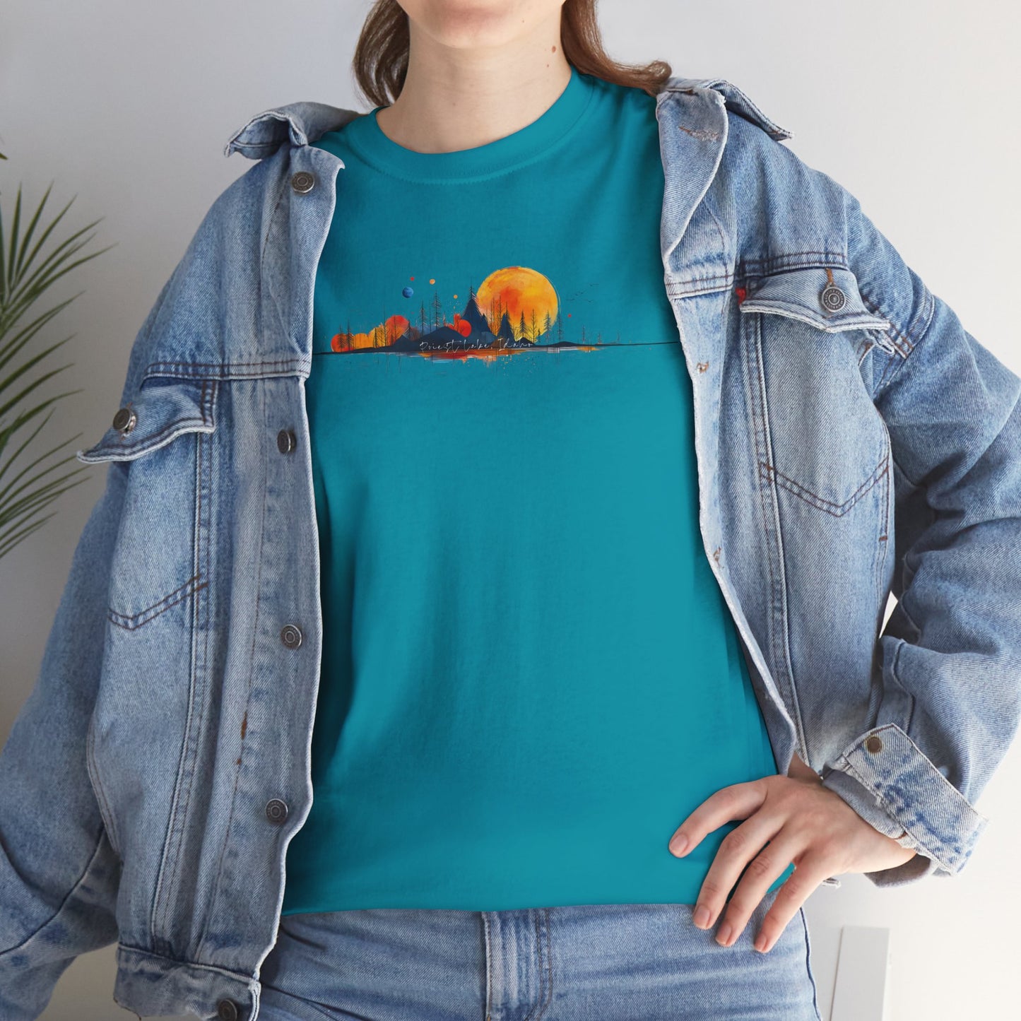 Priest Lake Natural Geometry 4 T-shirt