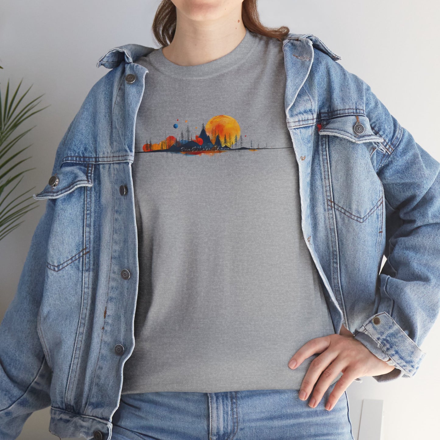 Priest Lake Natural Geometry 4 T-shirt