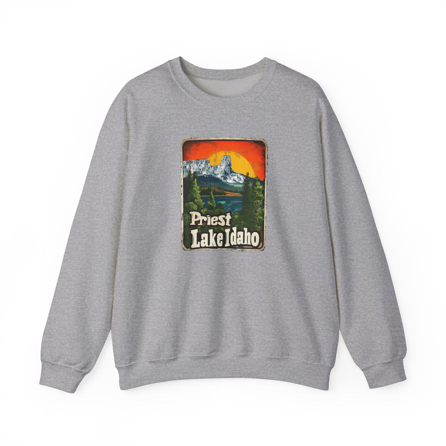 Iconic Chimney Rock Unisex Heavy Blend™ Crewneck Sweatshirt