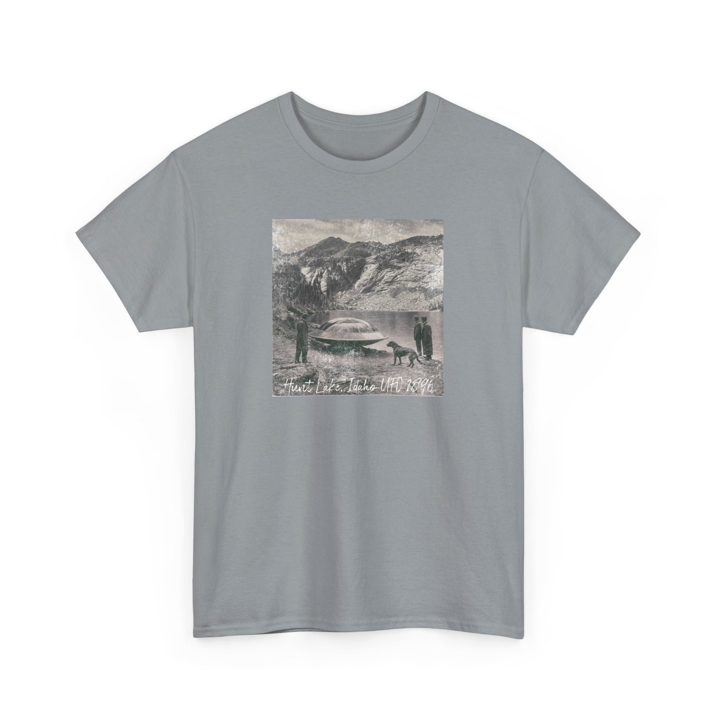 1896 Hunt Lake UFO Photo Print Tee