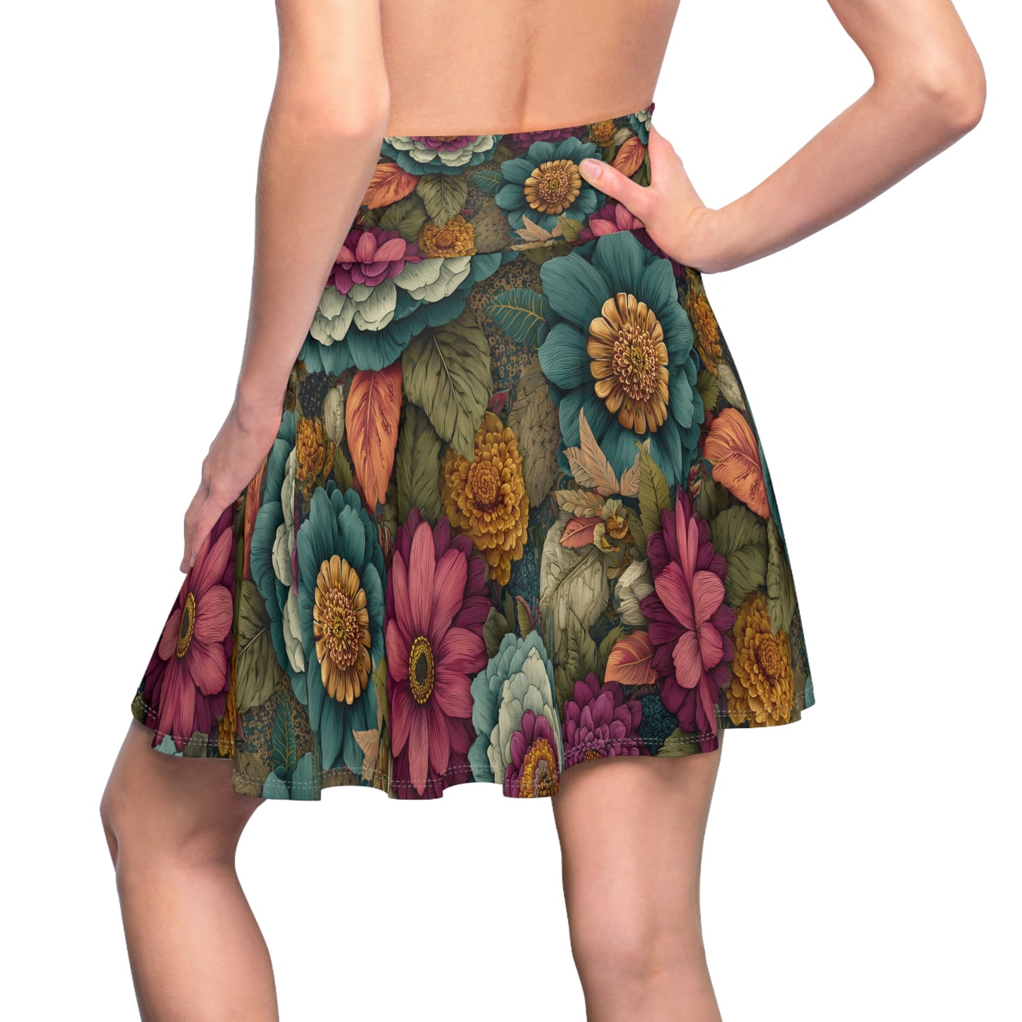 Floral Garden Skater Skirt