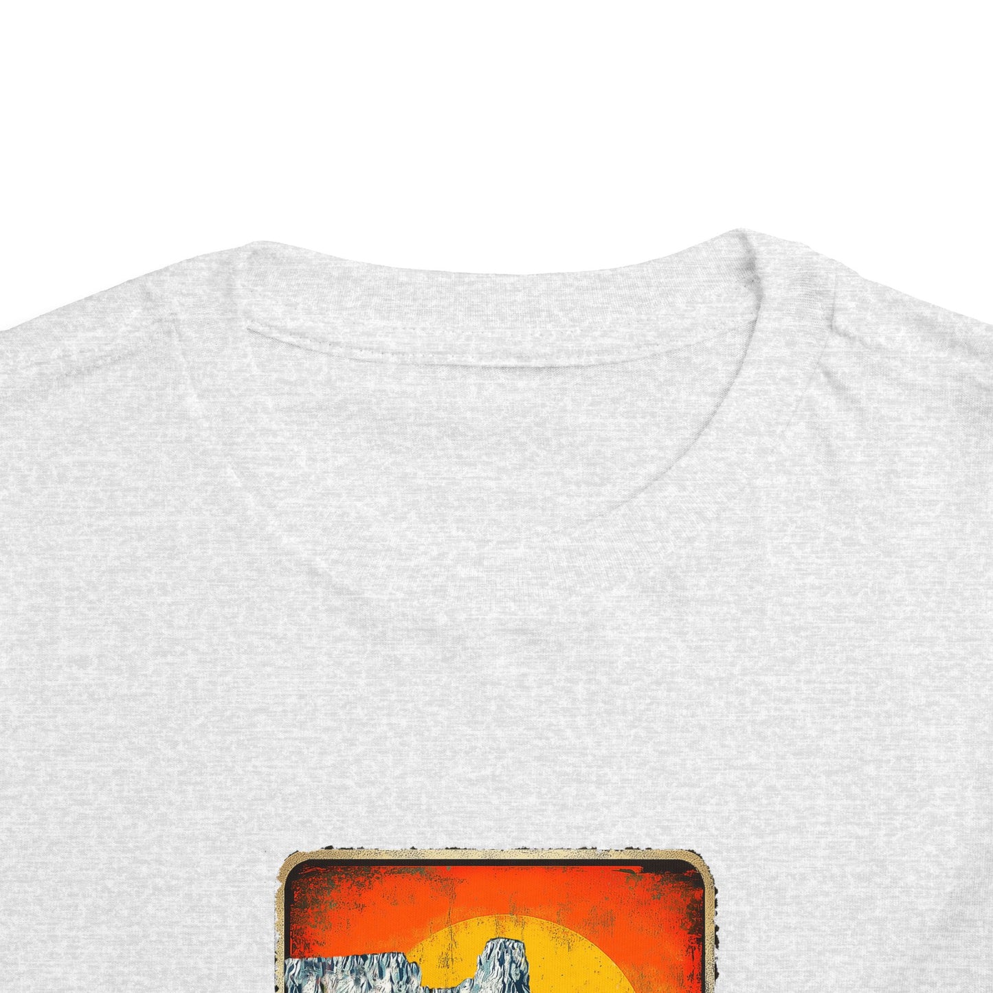 Priest Lake Iconic Chimney Rock Toddler Short Sleeve Tee