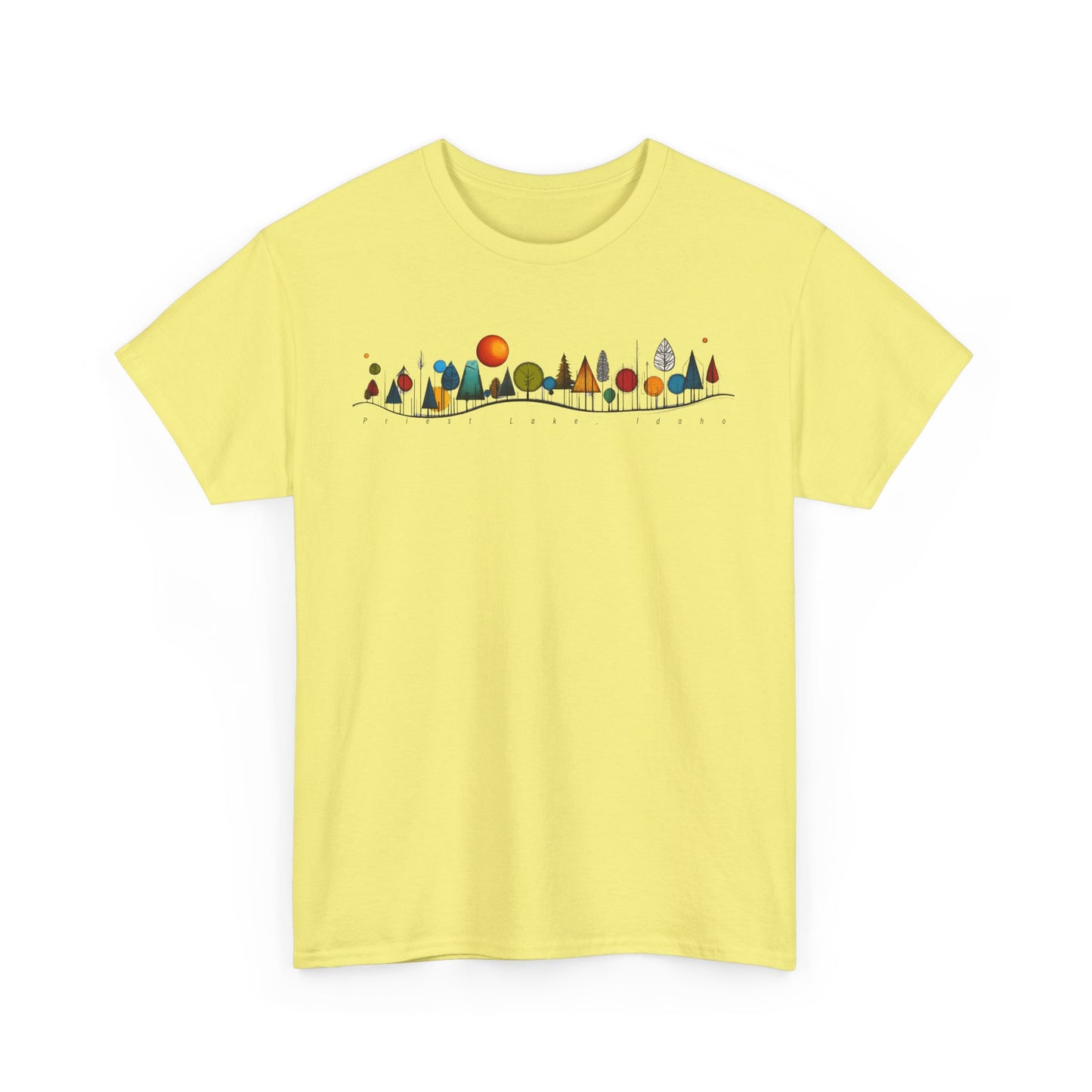 Priest Lake Natural Geometry 5 T-shirt