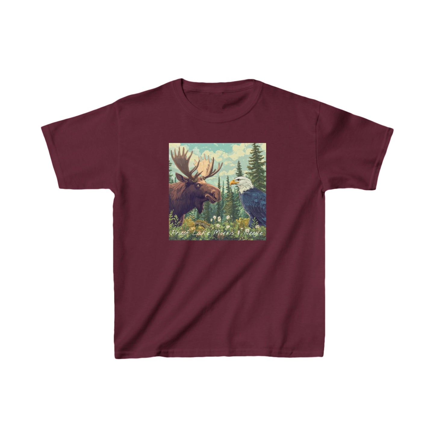 Priest Lake Morris & Neegle Kids T-shirt