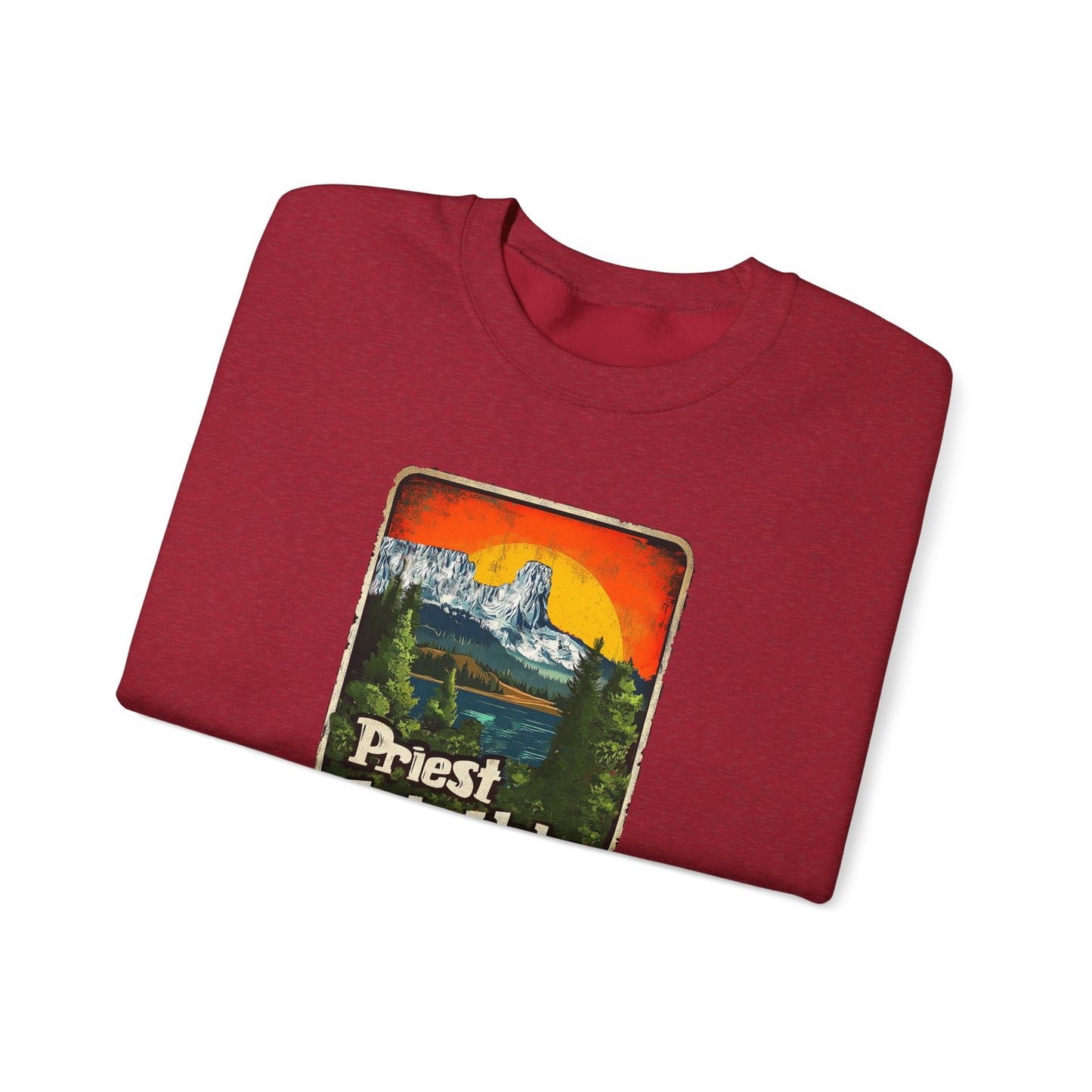Iconic Chimney Rock Unisex Heavy Blend™ Crewneck Sweatshirt