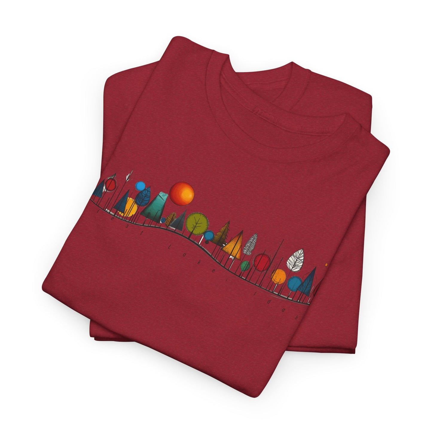 Priest Lake Natural Geometry 5 T-shirt