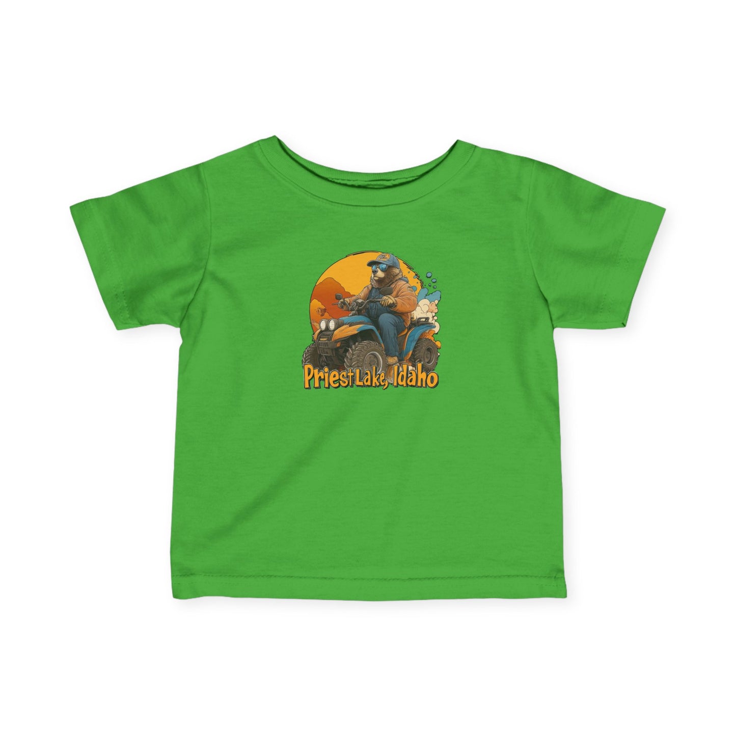 Priest Lake Bear Quad Infant Jersey Tee