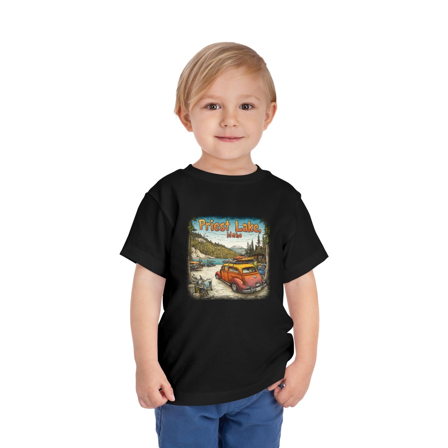 Priest Lake Woody Toddler Short Sleeve Tee