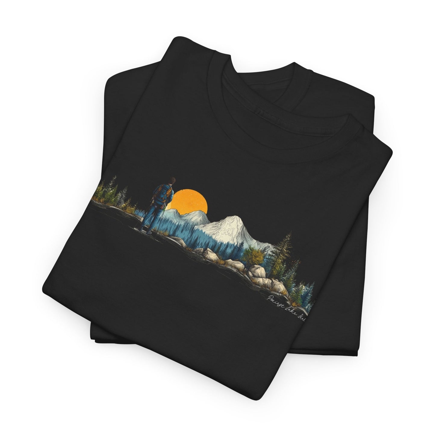 Priest Lake Climber Dude T-shirt