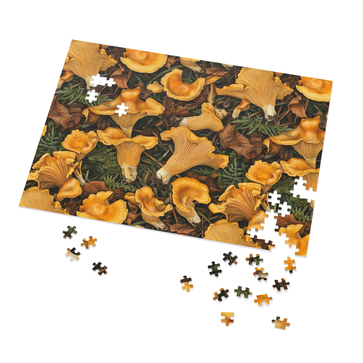 Priest Lake Chanterelle Jigsaw Puzzle