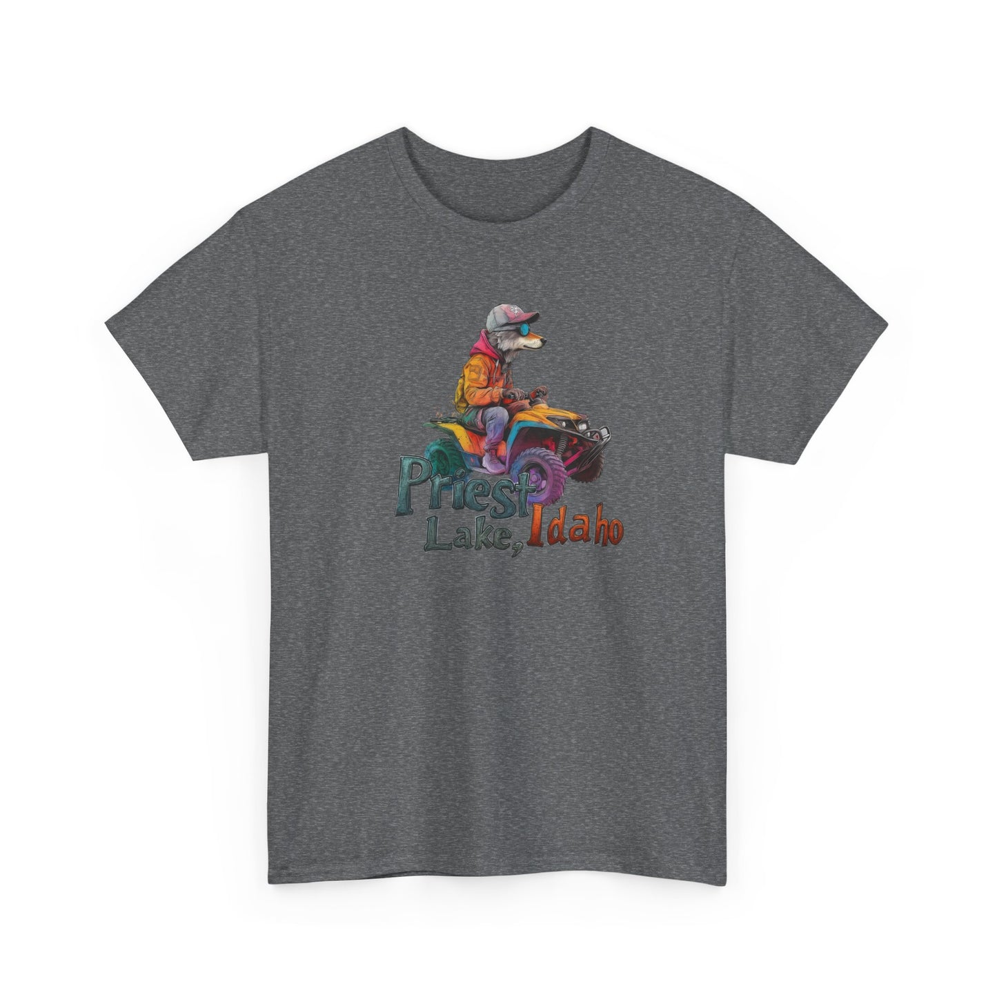 Priest Lake Wolf Quad 1 T-shirt