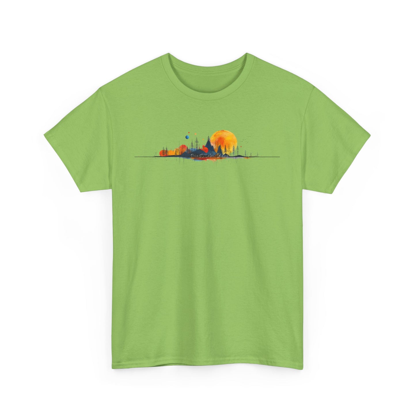 Priest Lake Natural Geometry 4 T-shirt