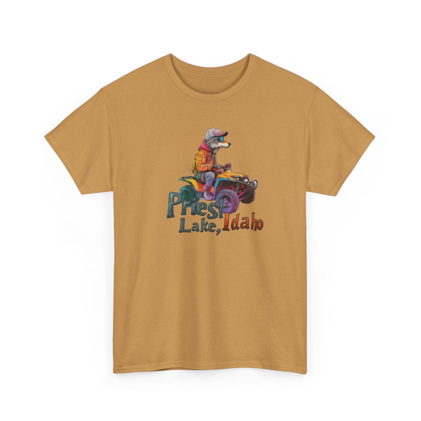 Priest Lake Wolf Quad 1 T-shirt