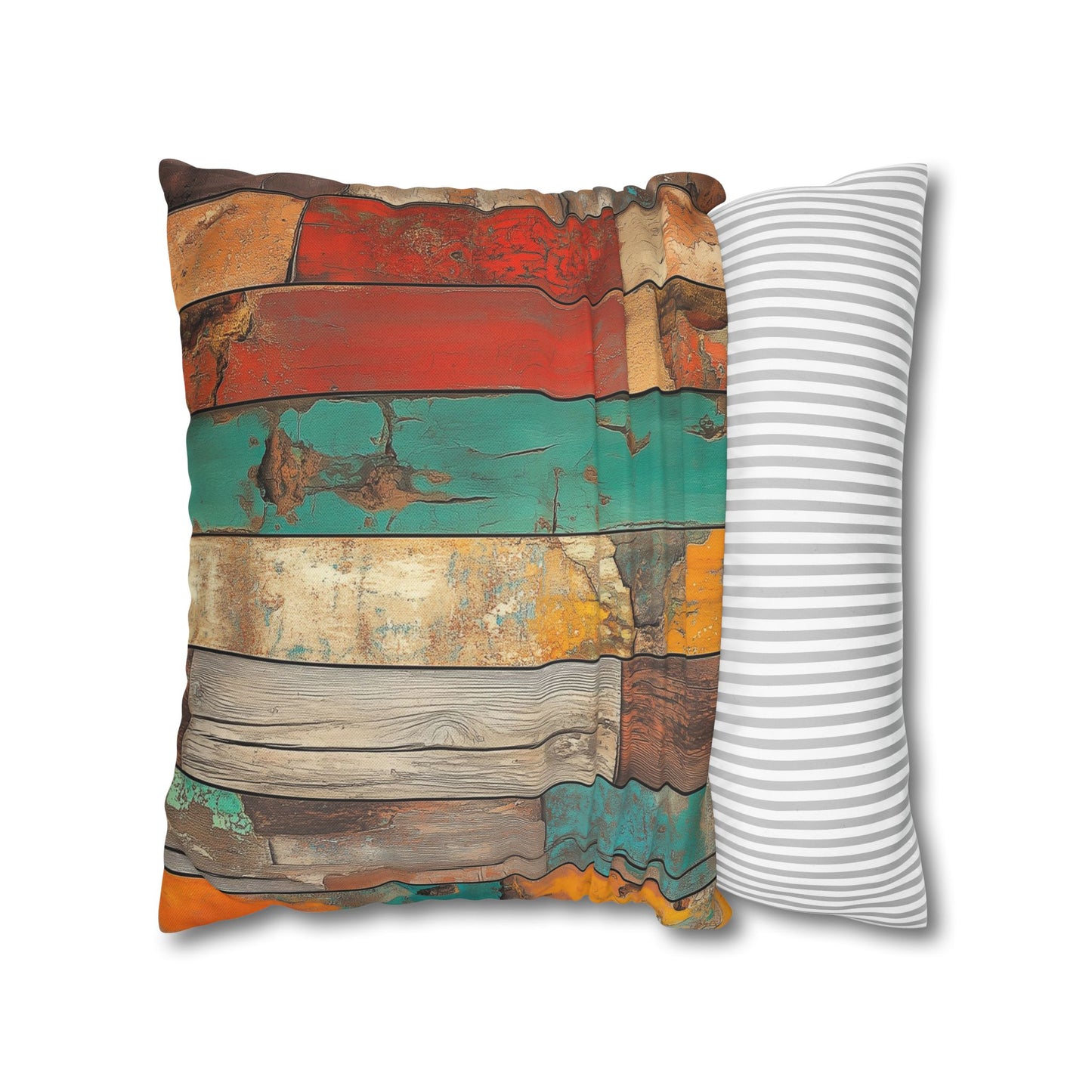Weathered Dreams - Square Polyester Pillowcase