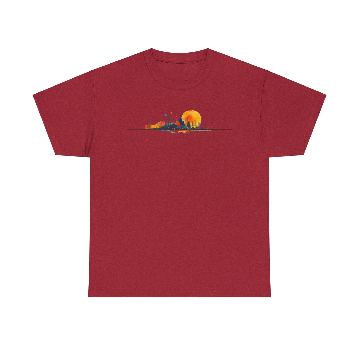 Priest Lake Natural Geometry 4 T-shirt