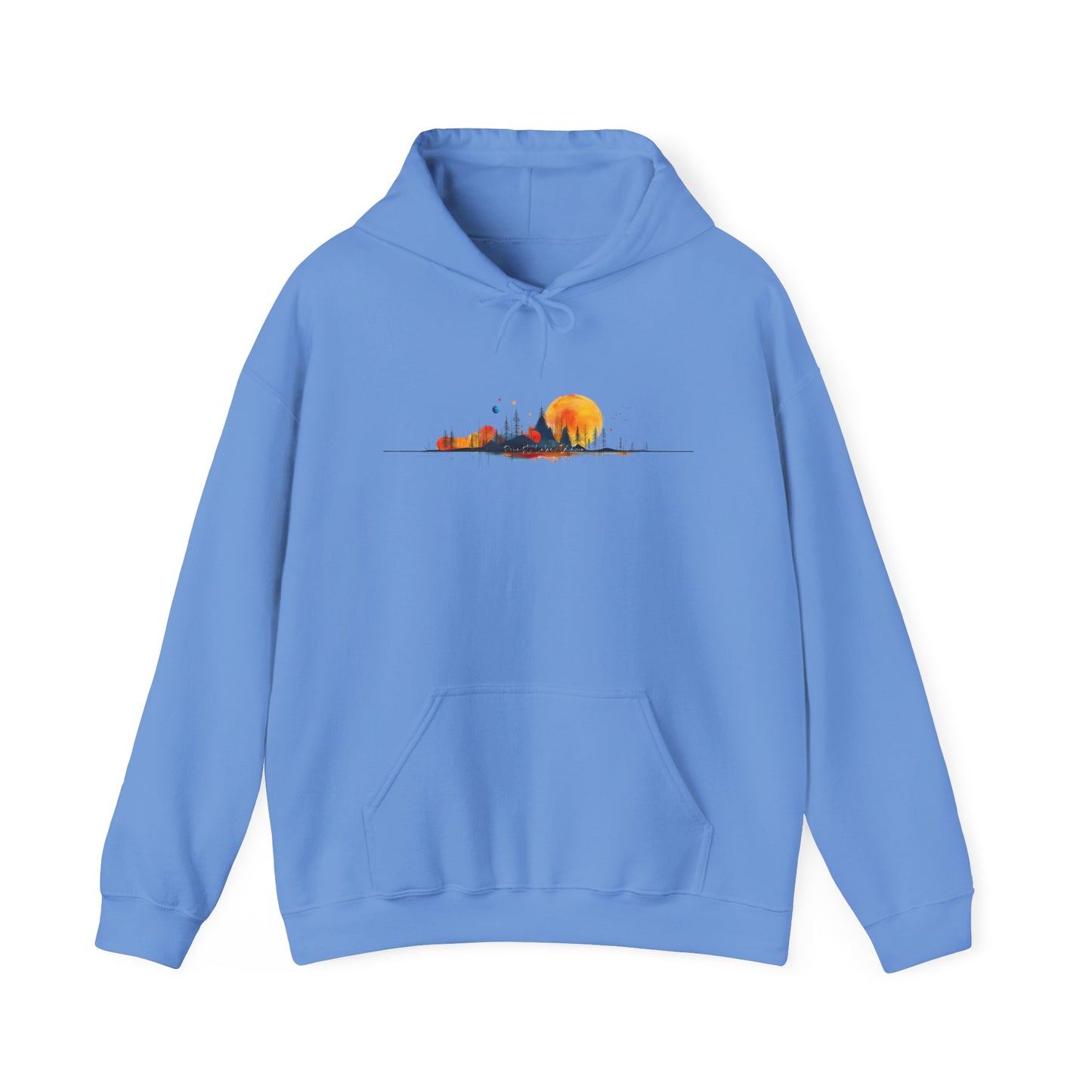 Priest Lake Geometry 4 Hoodie