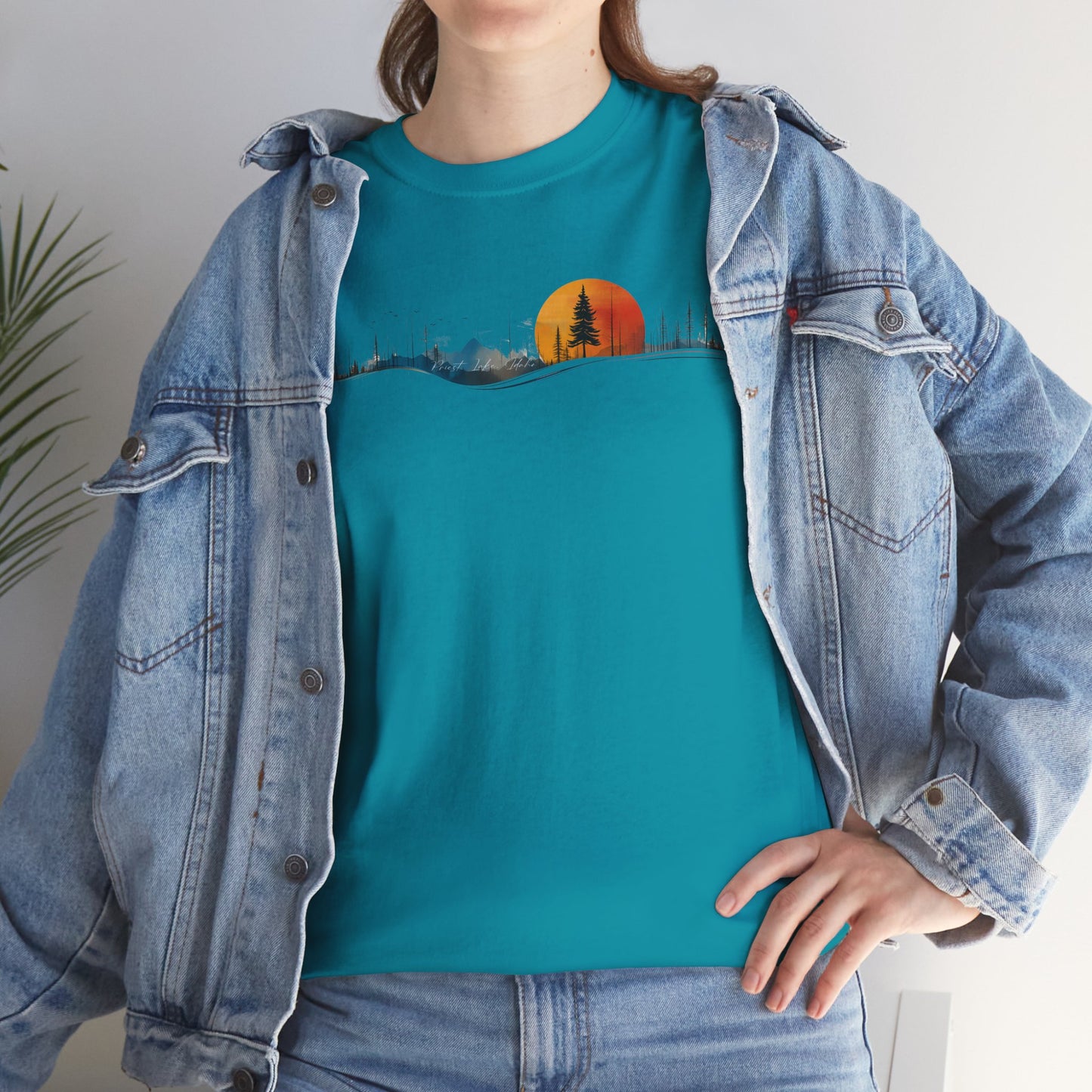 Priest Lake Natural Geometry 2 T-shirt