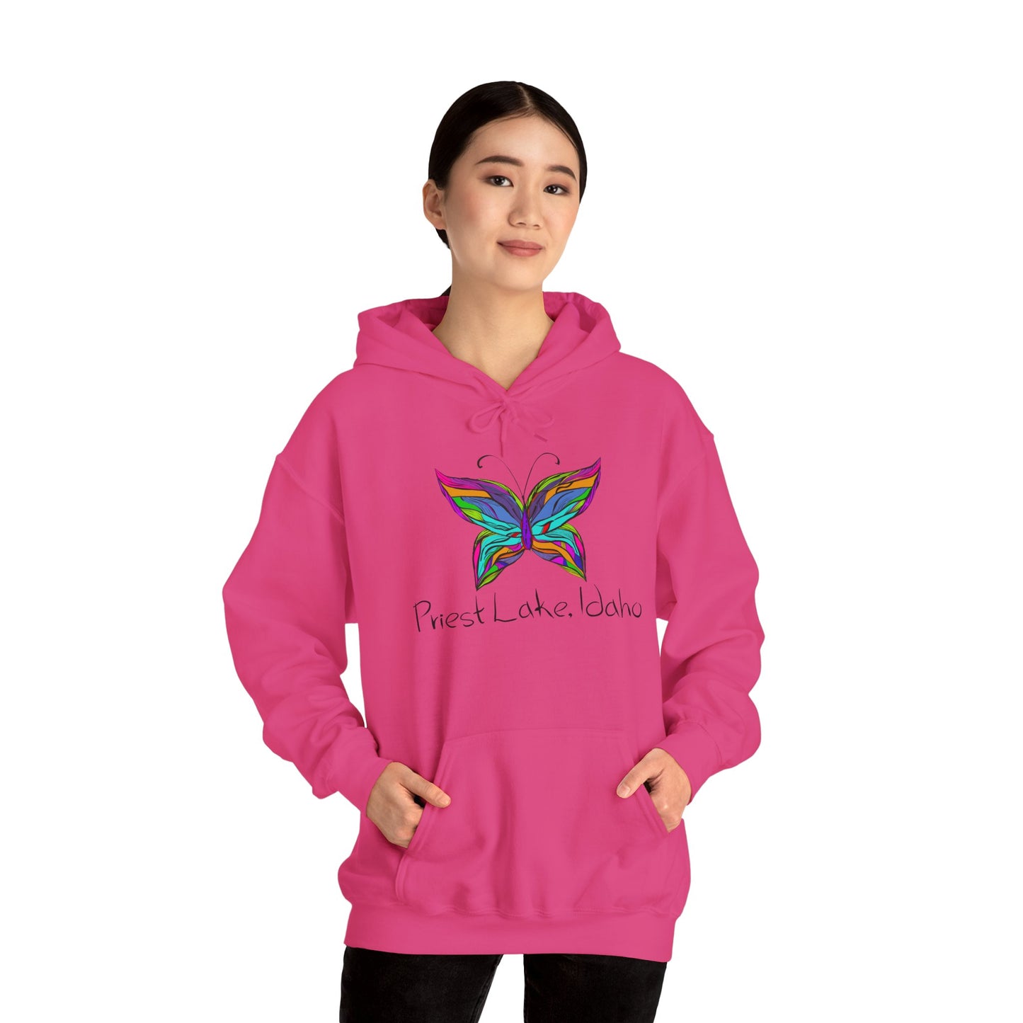 Butterfly Priest Lake Hoodie