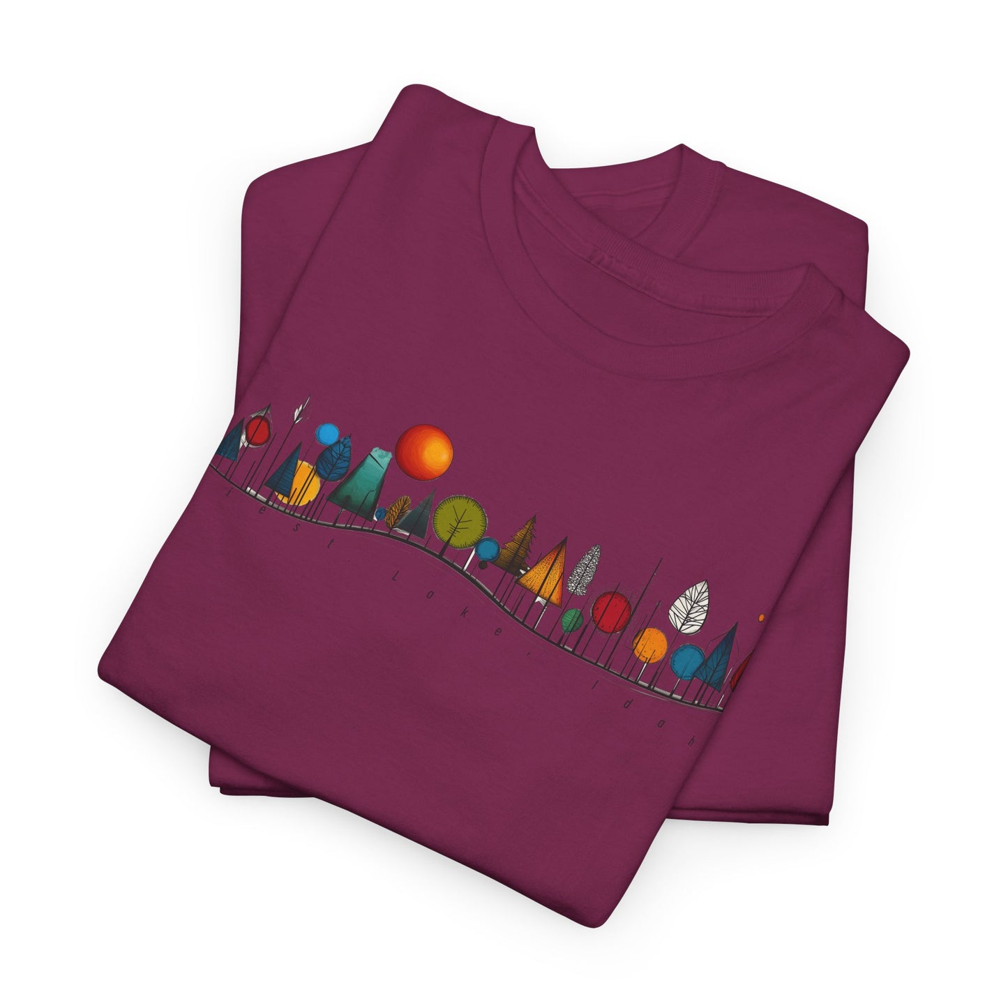 Priest Lake Natural Geometry 5 T-shirt