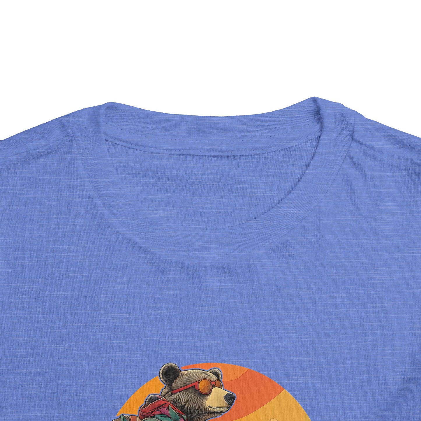 Priest Lake Hiker Bear Toddler Short Sleeve Tee