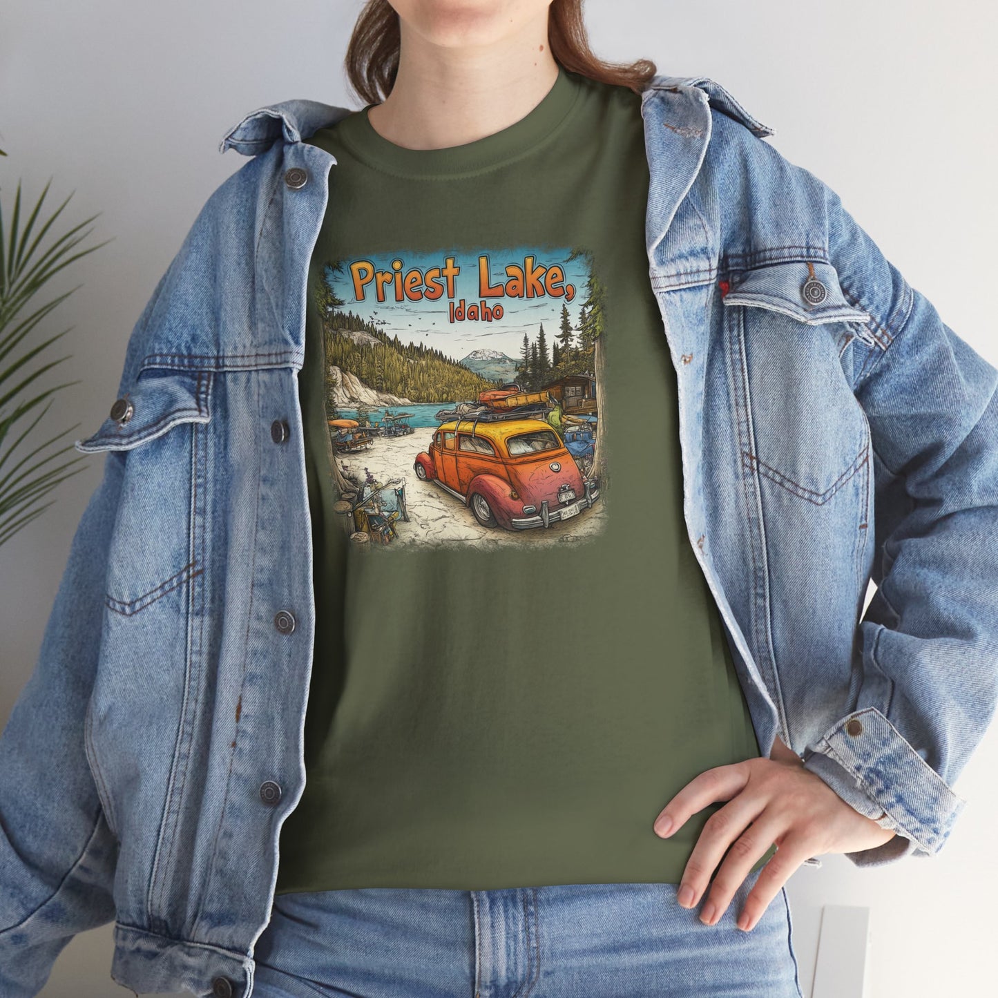 Priest Lake Woody T-shirt