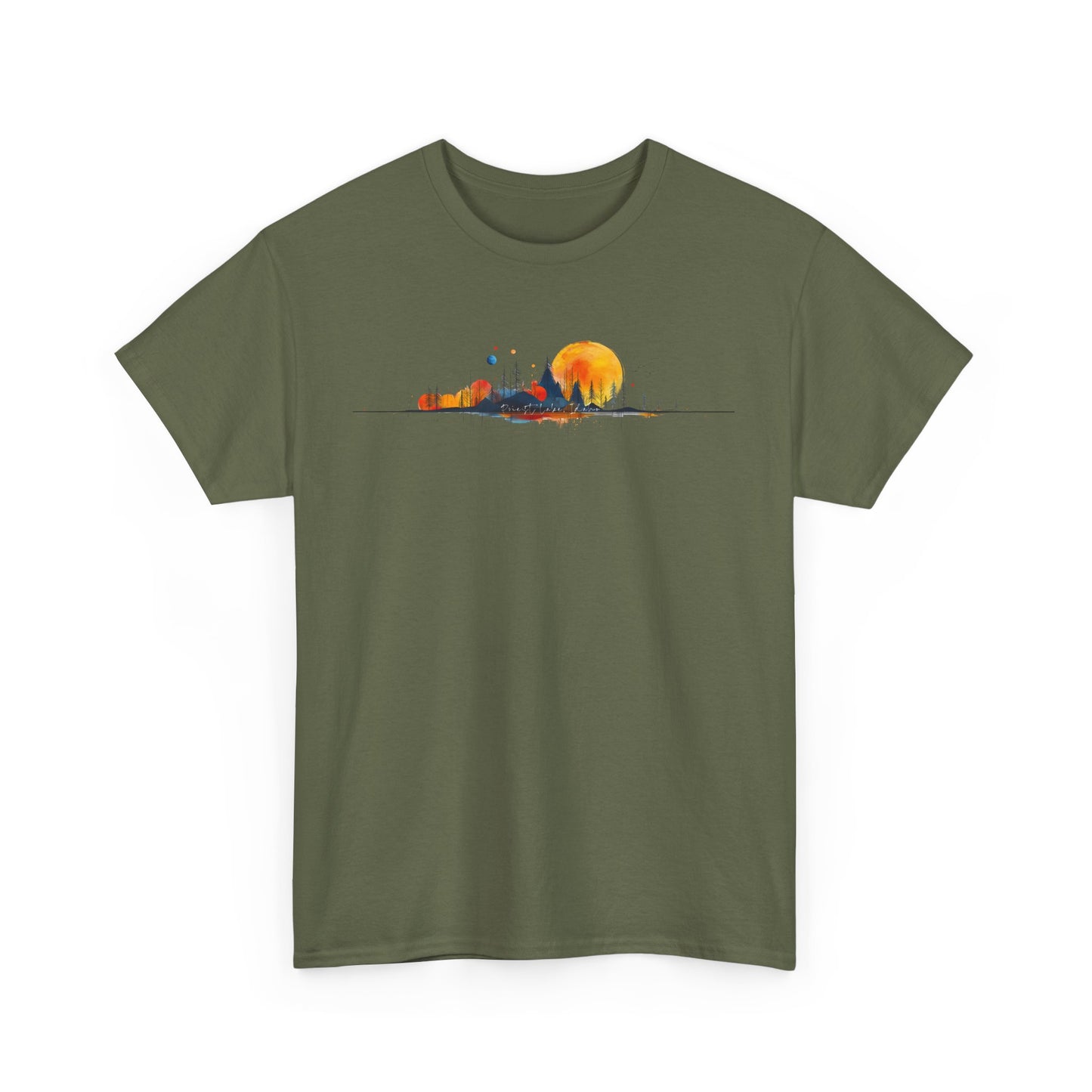Priest Lake Natural Geometry 4 T-shirt