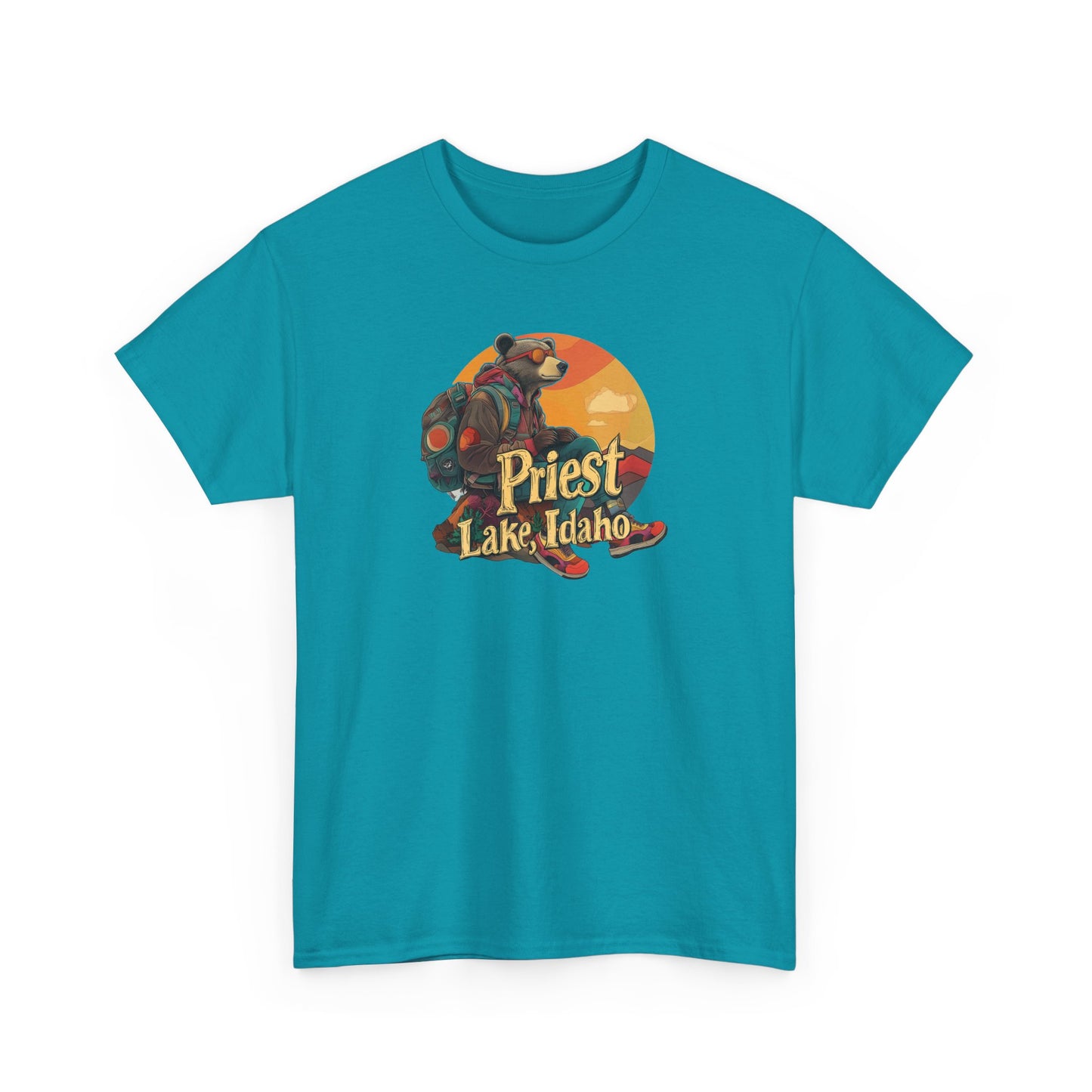 Priest Lake Hiker Bear 1 T-shirt