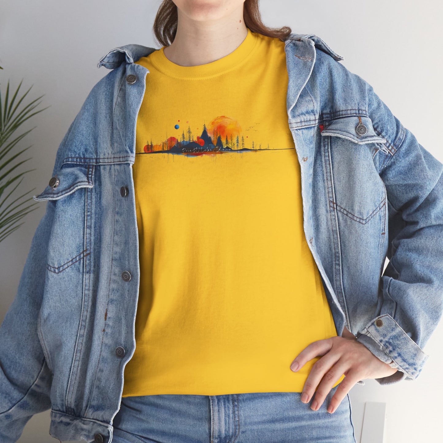 Priest Lake Natural Geometry 4 T-shirt