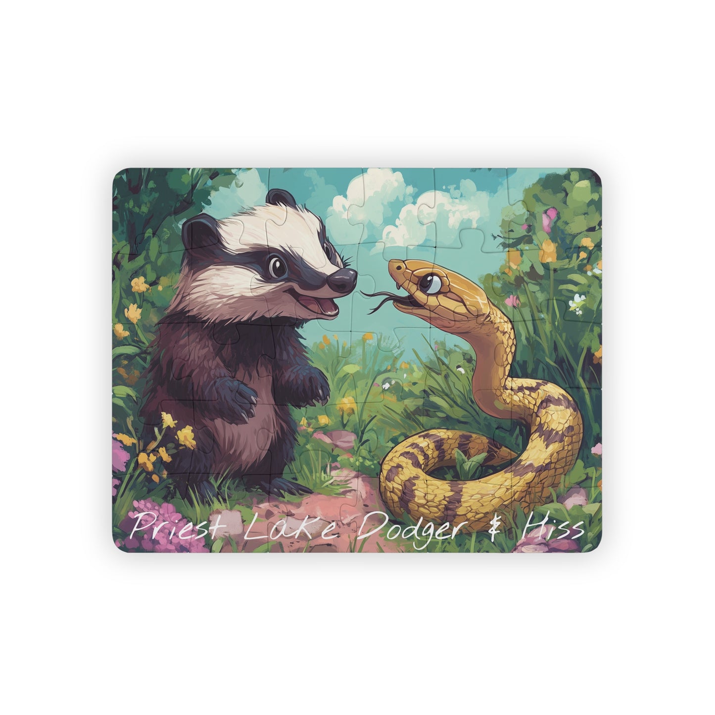 Priest Lake Dodger & Hiss Kids' Puzzle, 30-Piece