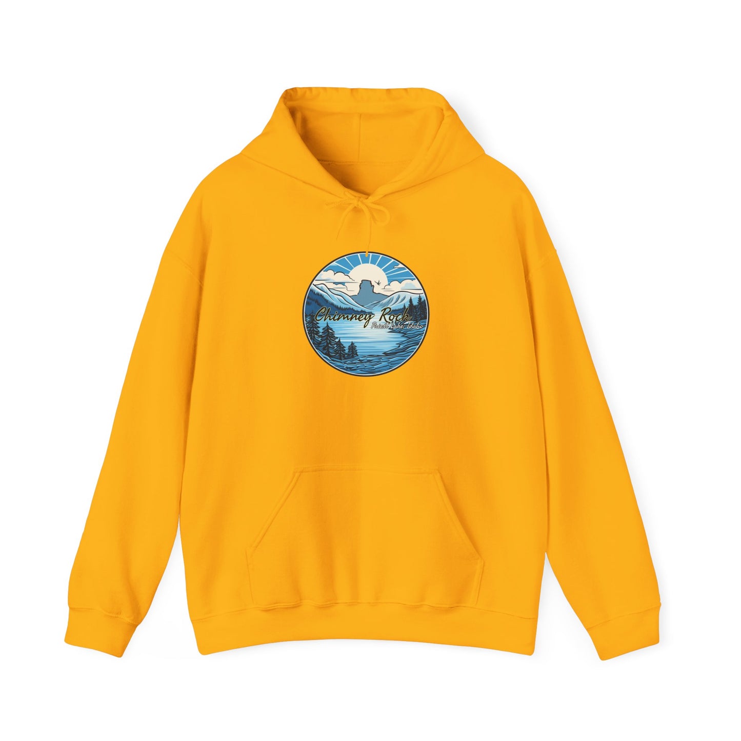 Blue Chimney Rock Hoodie