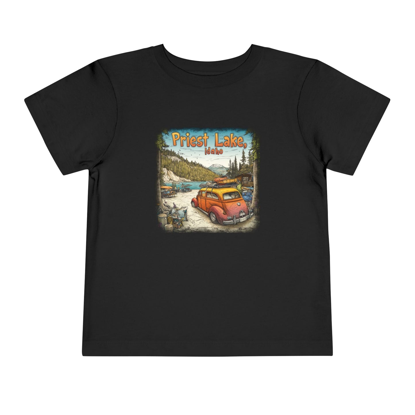 Priest Lake Woody Toddler Short Sleeve Tee