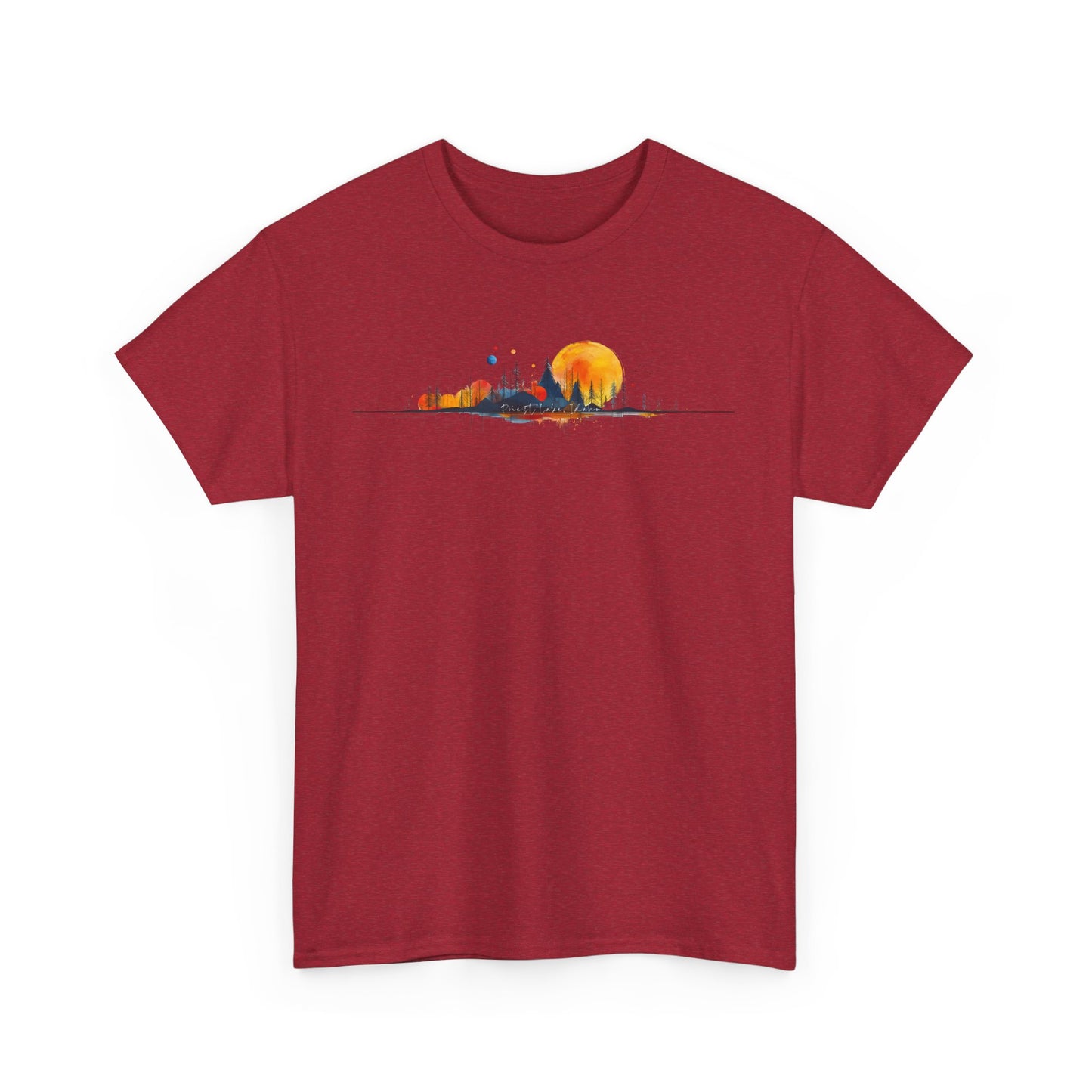 Priest Lake Natural Geometry 4 T-shirt