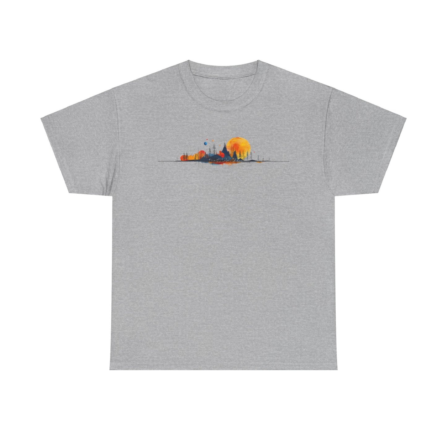 Priest Lake Natural Geometry 4 T-shirt
