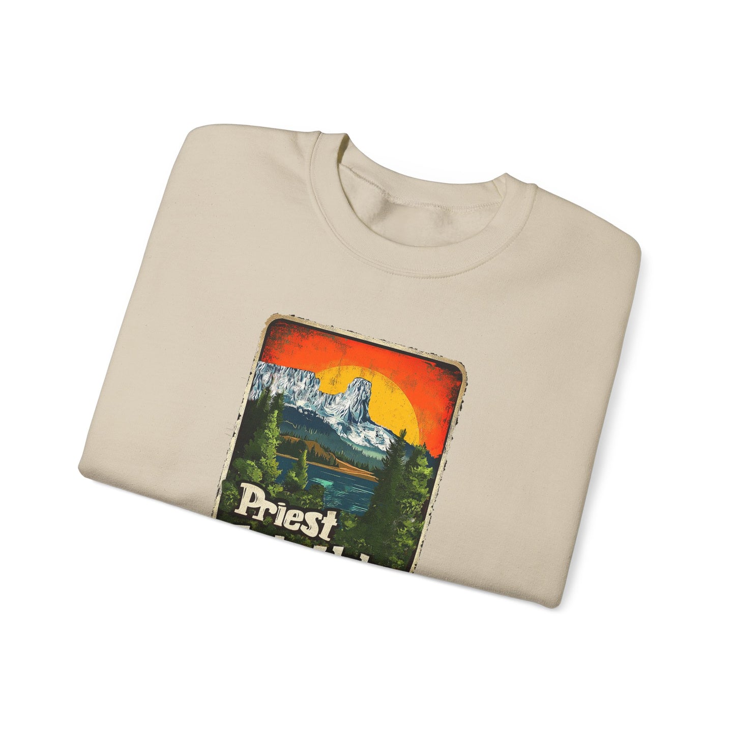 Iconic Chimney Rock Unisex Heavy Blend™ Crewneck Sweatshirt
