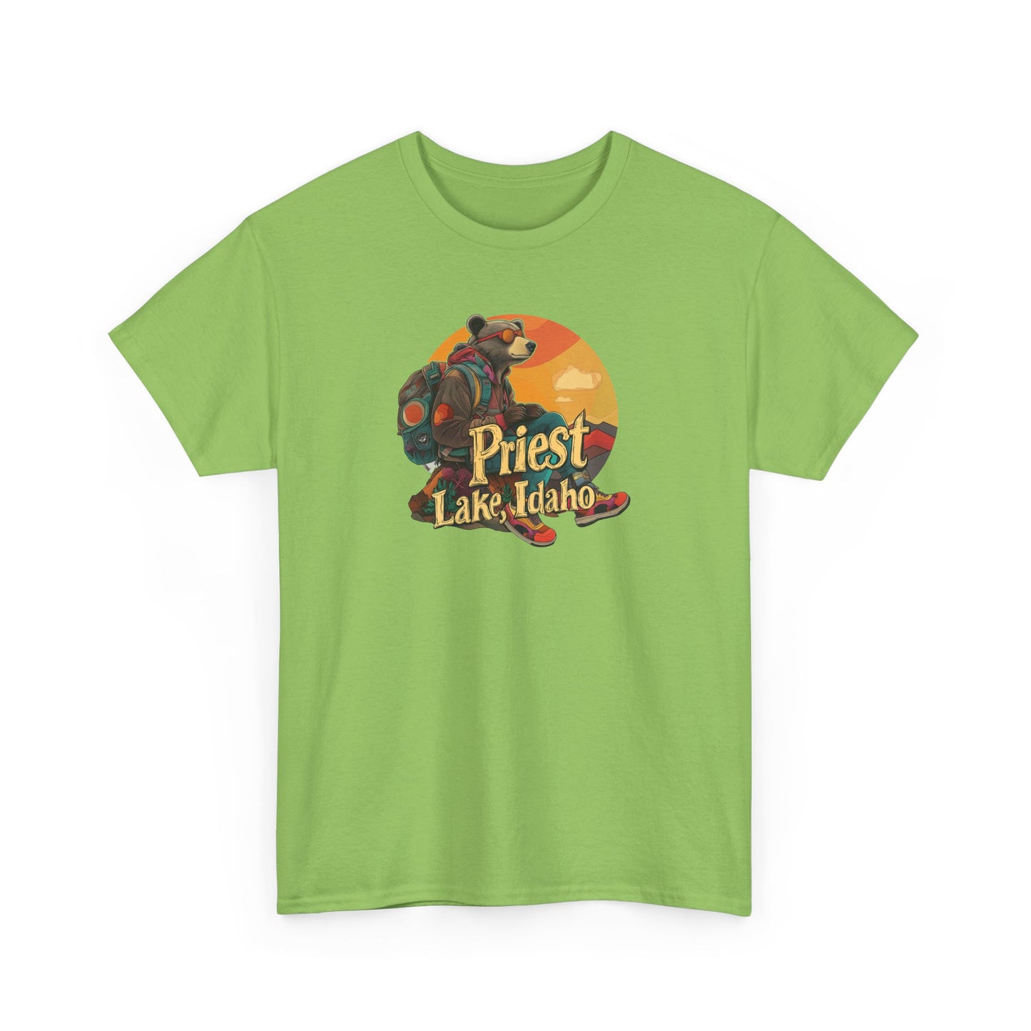 Priest Lake Hiker Bear 1 T-shirt
