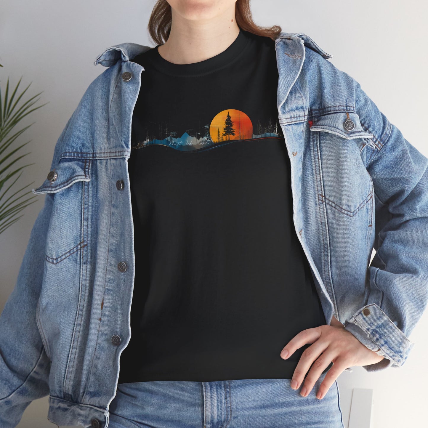 Priest Lake Natural Geometry 2 T-shirt